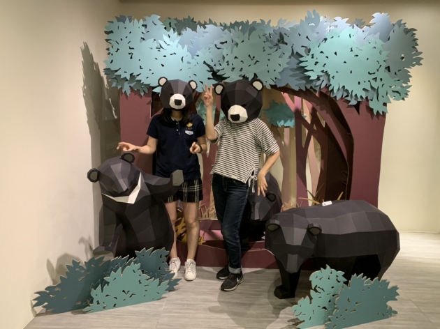 動物立體大面具