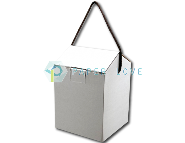 糊底手提盒SH02 <br>屋頂型