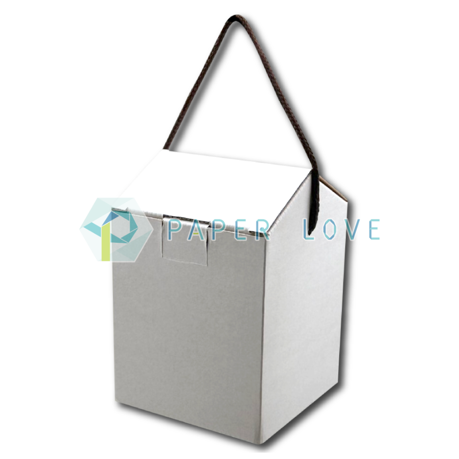 糊底手提盒SH02 <br>屋頂型